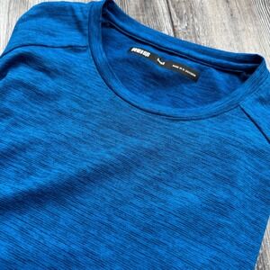 REI Co-Op Men's Small Active Pursuits Blue‎ Short Sleeve T-shirt Outdoor
